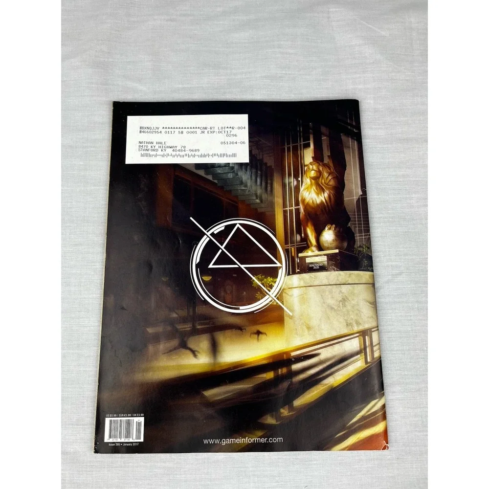 Game Informer Magazine - January 2017  Issue 285 - PREY